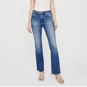 AG Farrah Boot High Rise Jeans Size 25 Medium Indigo Wash New NWT